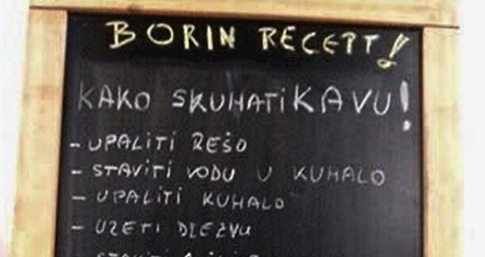 "Borin recept" nasmijao prolaznike: Je li ovaj čovjek lijeni ugostitelj ili je smislio kako lakše prodati kavu?