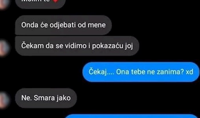 Stariji lik se javio nepoznatoj djevojci i otkrio joj kako će se osvetiti nevjernoj ženi