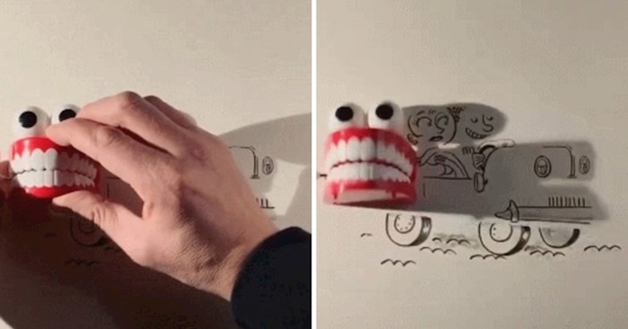 "VLADAR SJENA" Ovaj čovjek je dokazao da od običnih predmeta može stvoriti nešto genijalno