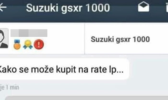 Zainteresirani kupac se javio na oglas za motor, dobio je odgovor kakav nije očekivao