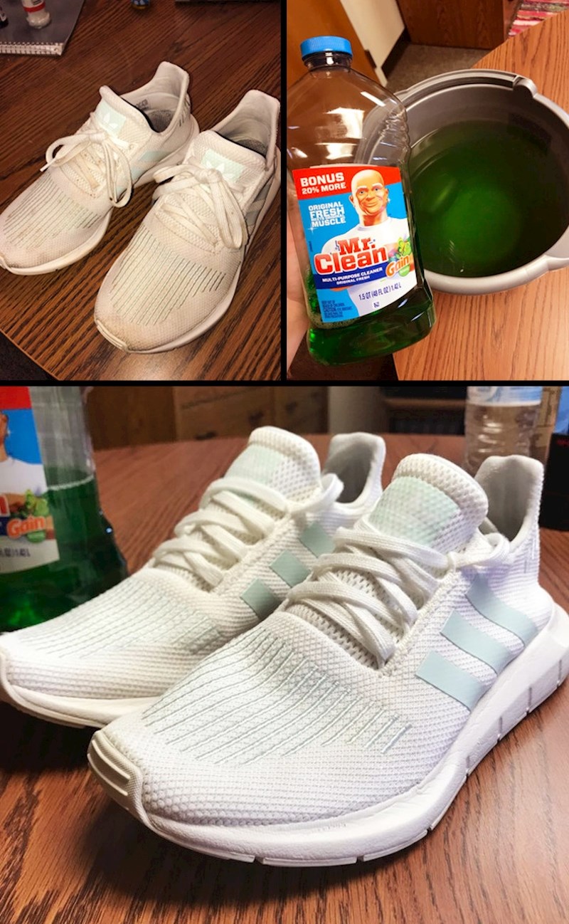 Mr. Proper vam može očistiti obuću da izgleda kao nova.