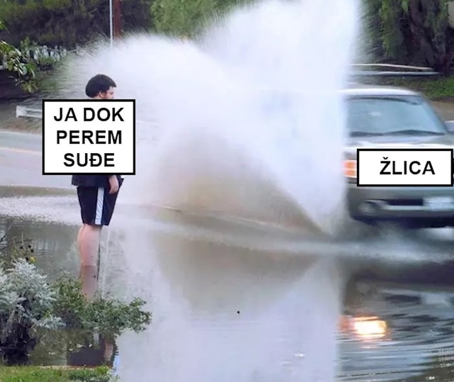 Svaki put kad perem suđe...