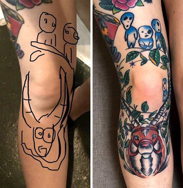 "Tattoo majstoru sam na računalu nacrtao što otprilike želim. Pročitao mi je misli..."
