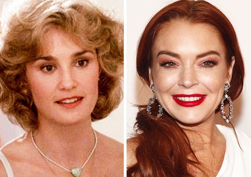 Jessica Lange & Lindsay Lohan — 33 godine