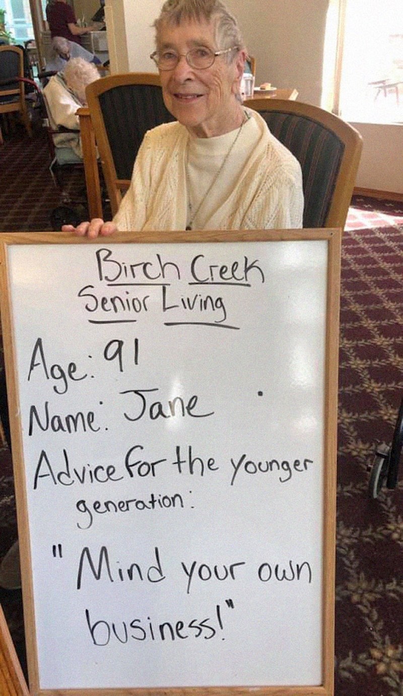 "Bavi se svojim poslom."