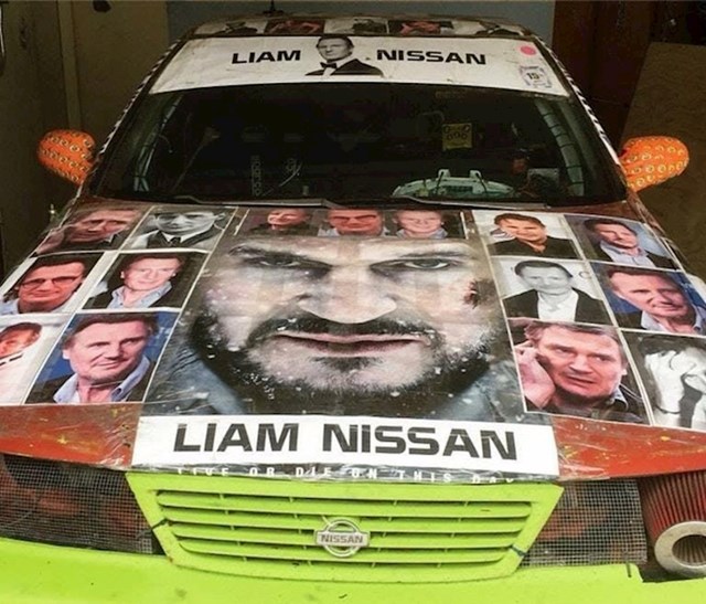 Liam Neeson je postao Liam Nissan.