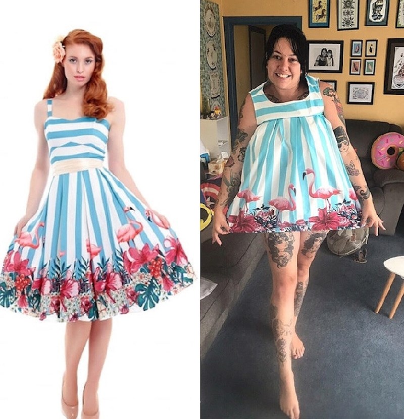 "Kad odjeću kupujete preko interneta, morate biti spremni na svašta..."