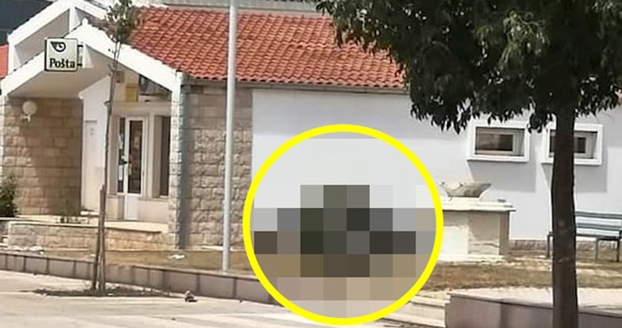 Čudan prizor kraj pošte u jednom dalmatinskom mjestu nasmijao je prolaznike