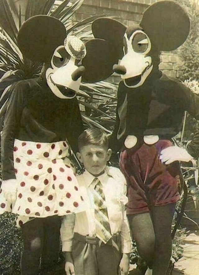 Mickey i Minnie Mouse su tridesetih godina prošlog stoljeća izgledali poprilično jezivo...