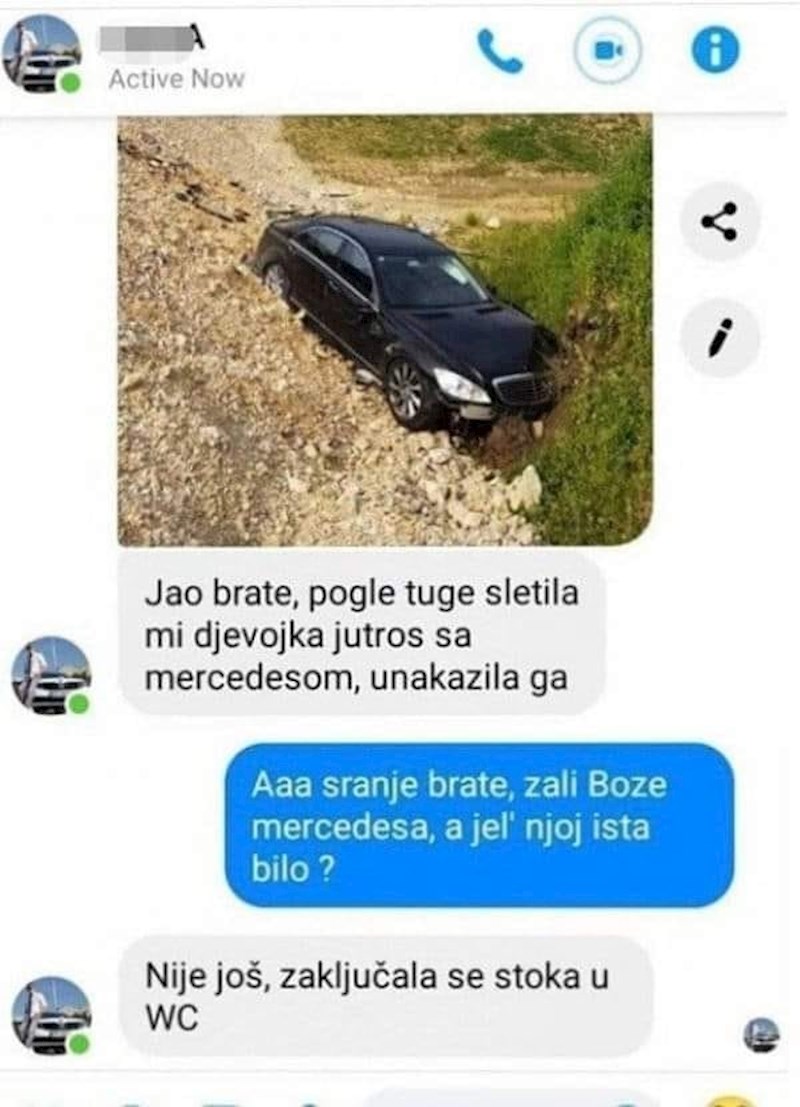 Čini se da je htjela izbjeći neugodne razgovore...