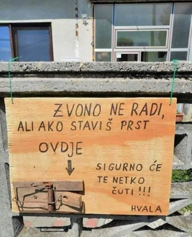 Evo što su napisali: