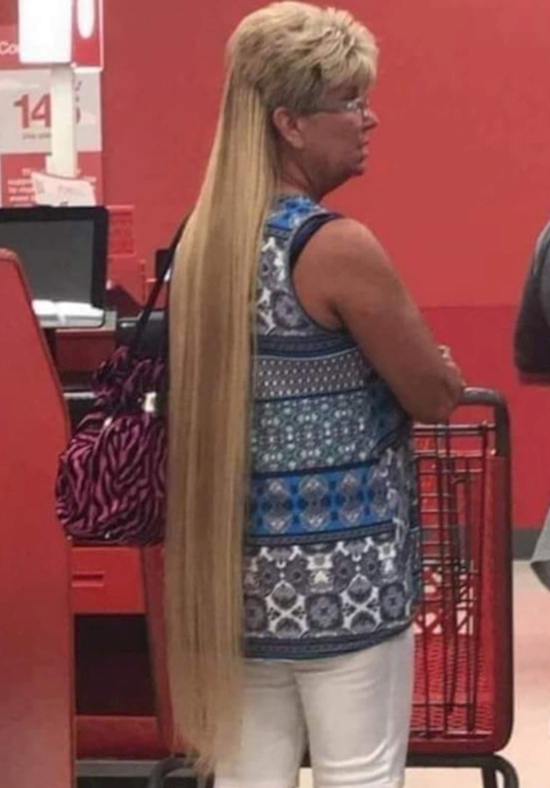 Ma tko kaže da ova kosa nije njena?