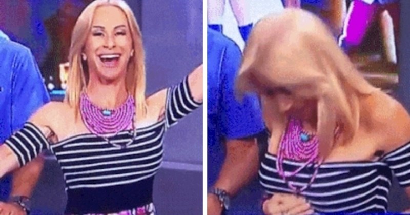 Ponosno je stajala pred kamerama, onda onda joj se dogodila najgora moguća stvar