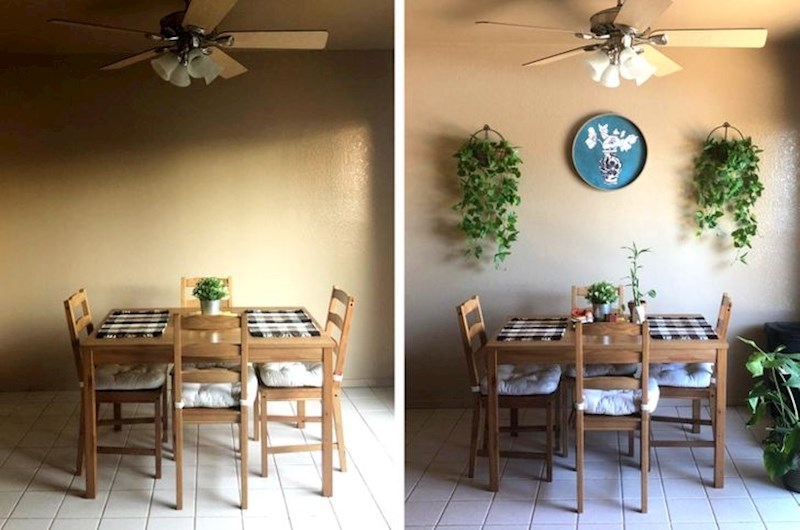 "Dodali smo biljke u prostoriju, nakon toga je već izgledala puno ljepše."