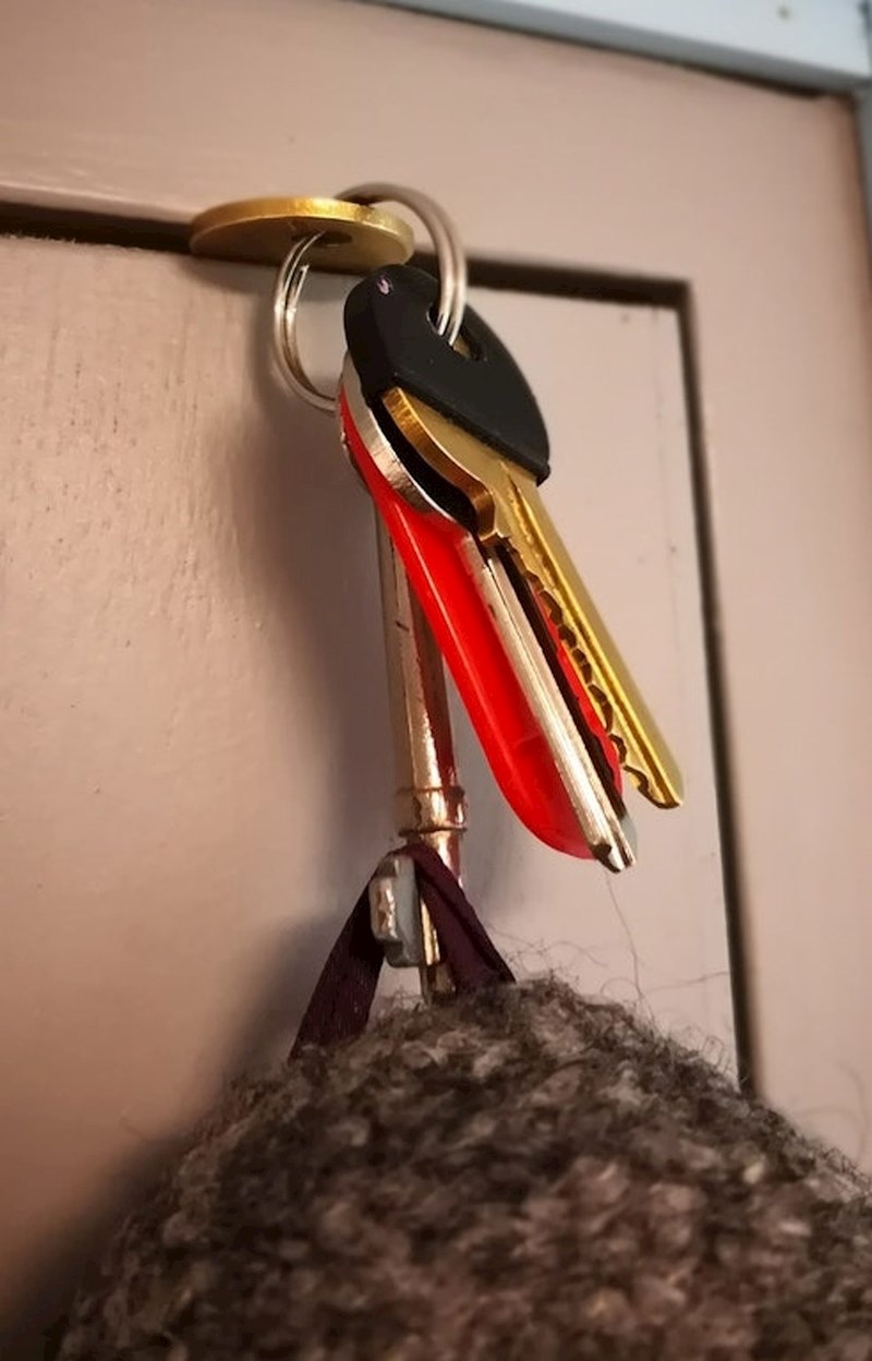 Jaknu možete objesiti i ovako...