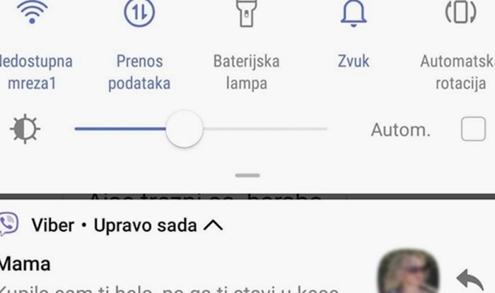 Mama mu je javila da je kupila meso, no njena poruka je zvučala kao nešto sasvim drugo