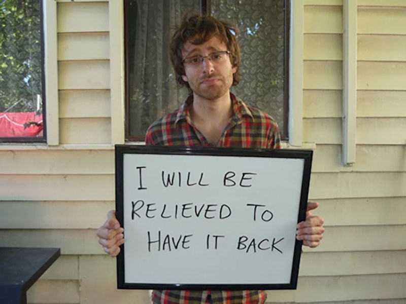 "Bit će mi lakše kad je dobijem natrag"