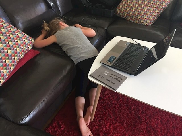 "Moja kći se radovala prvoj zadaći na računalu, a onda se uključio Windows Update..."