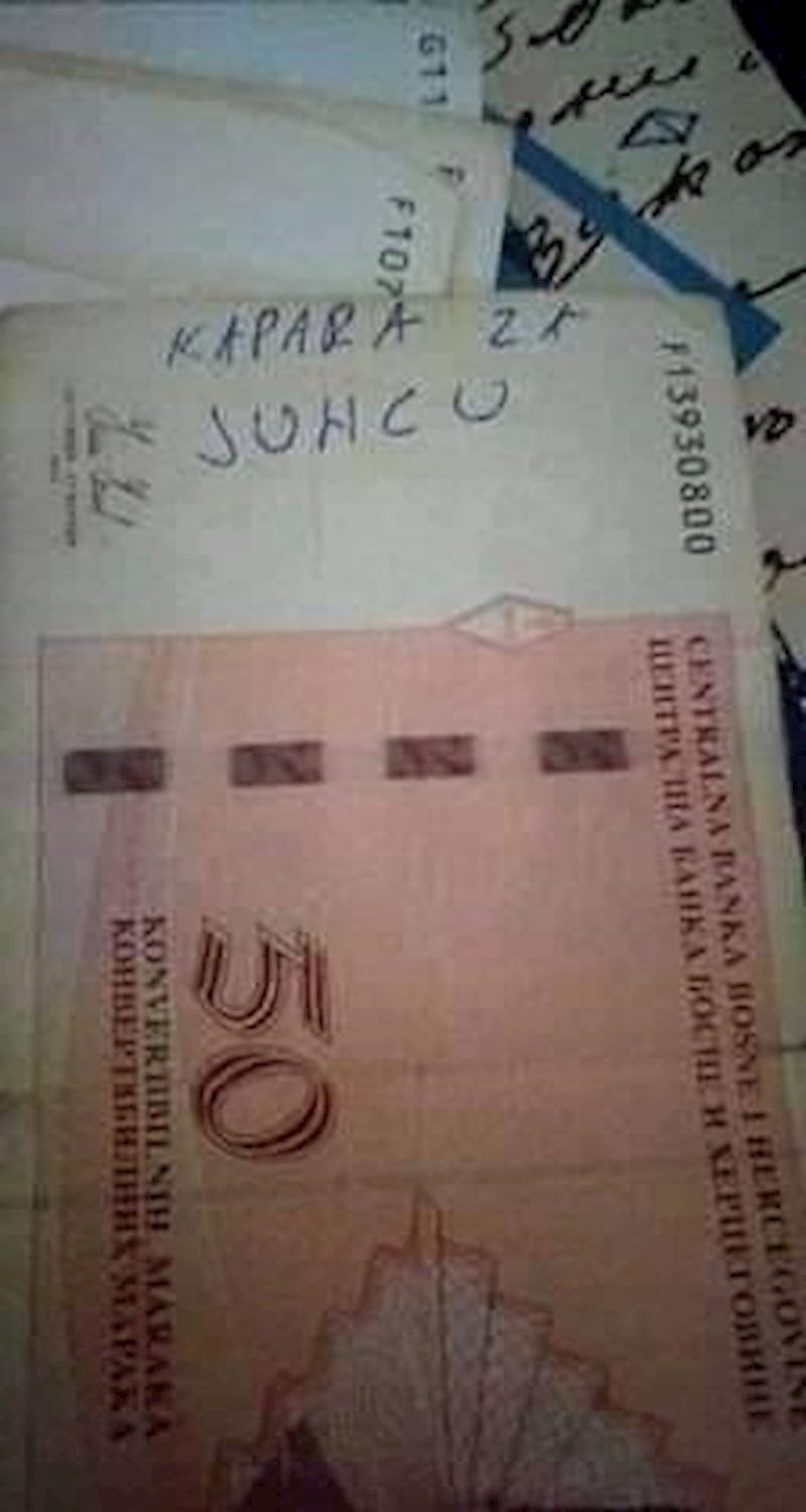 Zabilježio je sebi da je ovo "kapara za juncu" (junicu):