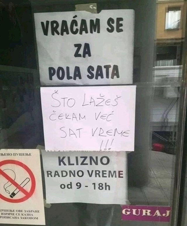 Evo što mu je netko napisao: