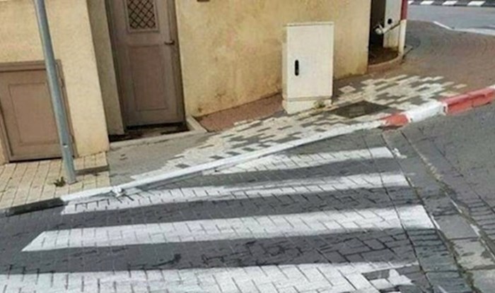Obavljali su radove na pješačkom prijelazu, ono što su napravili moralo je završiti na internetu