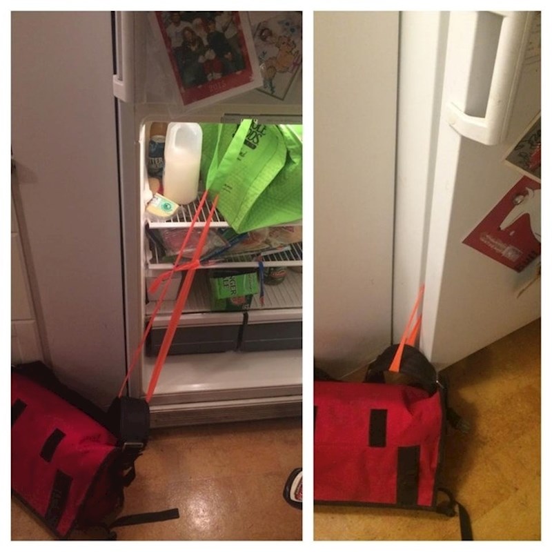 Zašto napisati podsjetnik kad se ovako možeš podsjetiti da moraš ponijeti ručak na posao?