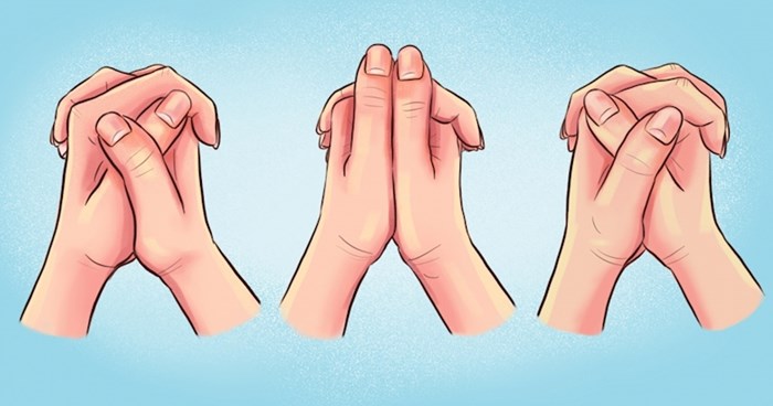 Način na koji držite prste na rukama otkrit će nešto o vama kao osobi
