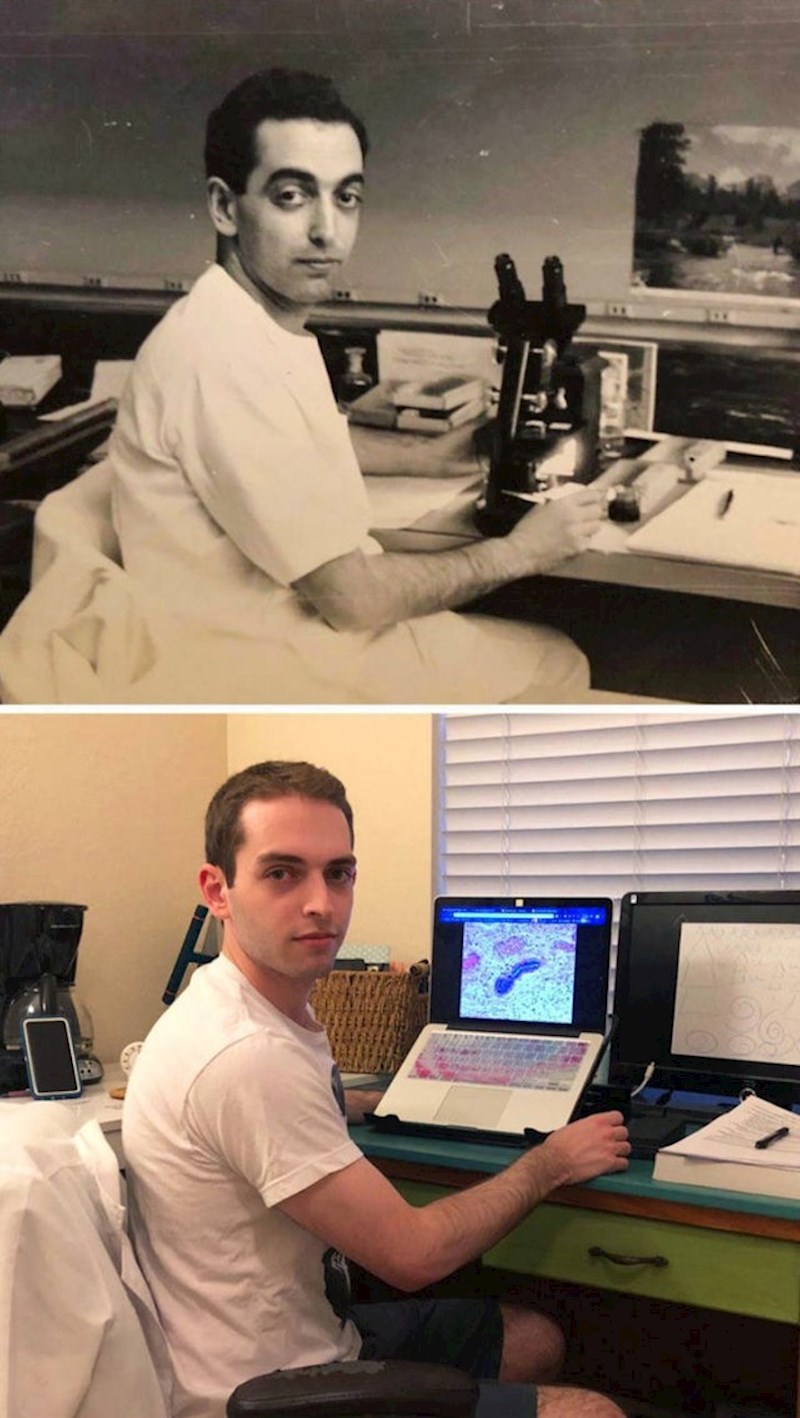 "Moj djed i ja na medicinskom fakultetu, vremenska razlika je 70 godina"