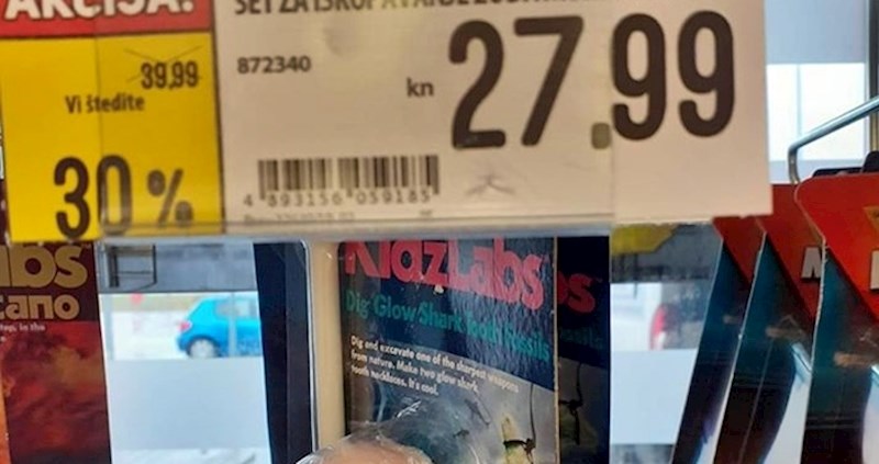 "Kome ovo treba?!" Kupac se nije mogao načuditi kad je vidio ovaj neobični proizvod u dućanu