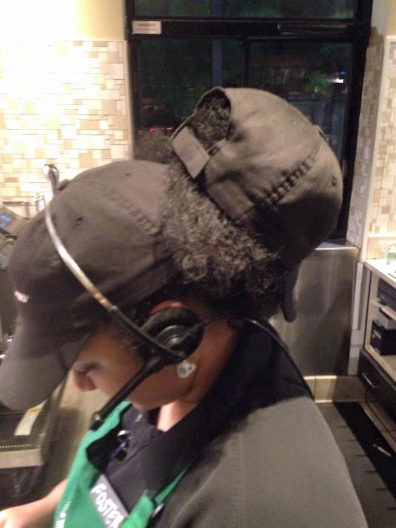 Kosa joj je bila predugačka, no snašla se.