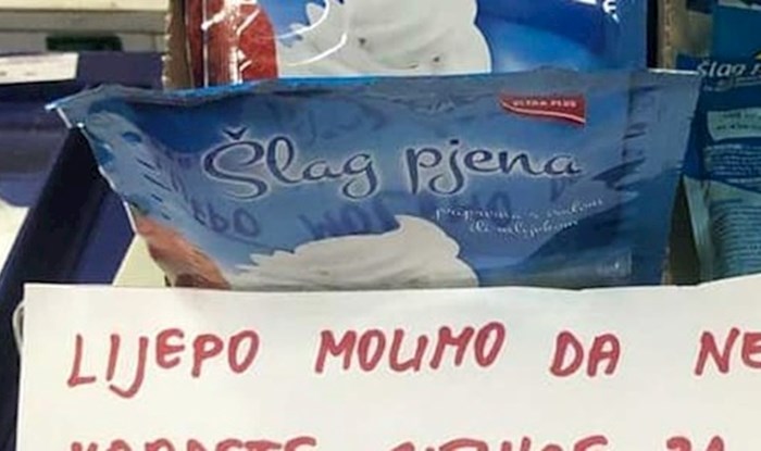 Kupci supermarketa naišli su na neočekivanu obavijest, evo što je pisalo kod namirnica za kolače