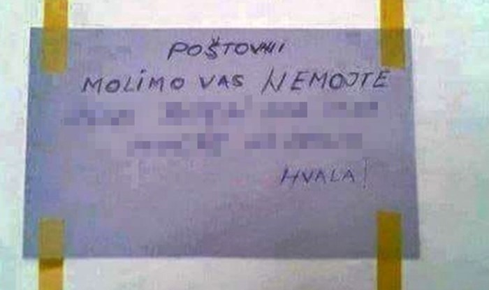 Na ulazu u stomatološku orginaciju postavili su obavijest koja je nasmijala pacijente