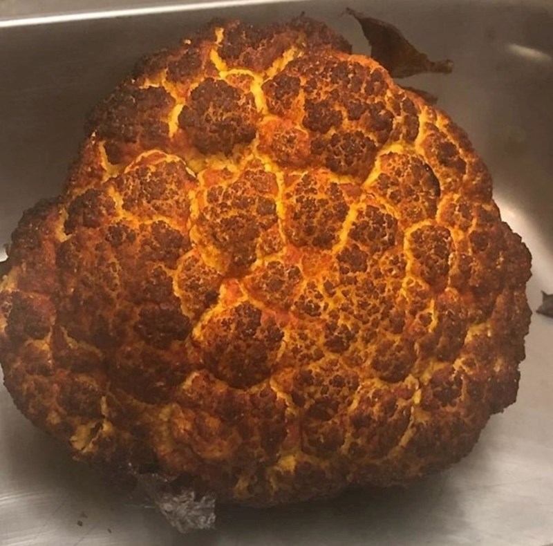 Dimljena cvjetača izgleda kao eksplozija.