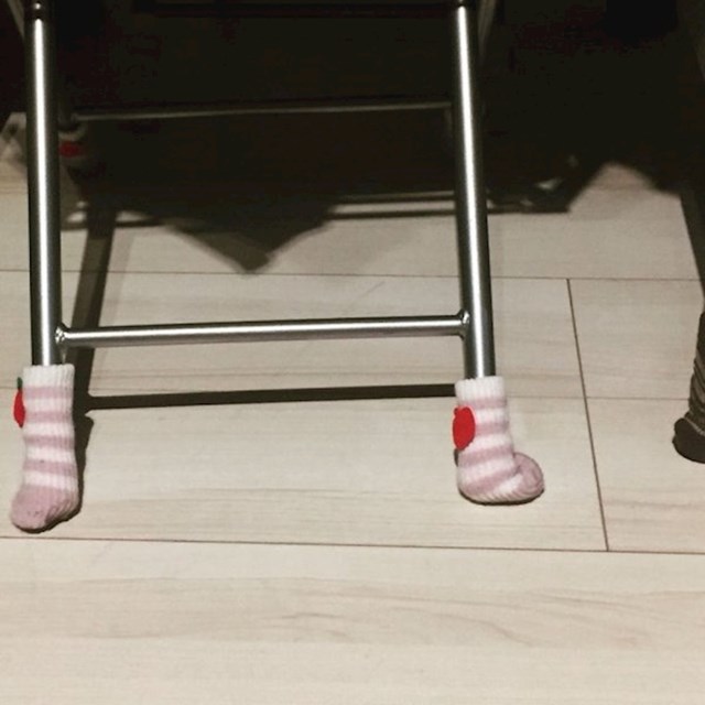 "Bila sam u apartmanu u kojem su stolovi i stolice imale minijaturne čarapice!"