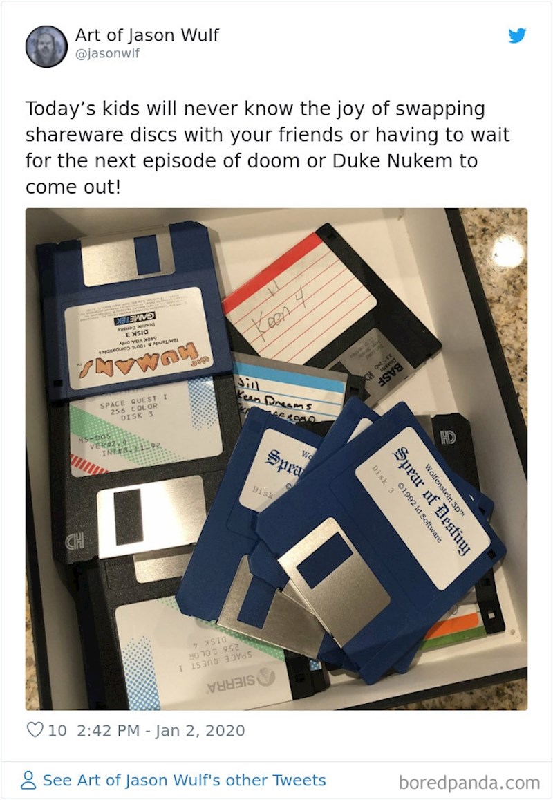 Mnoga današnja djeca ni ne znaju što su diskete.