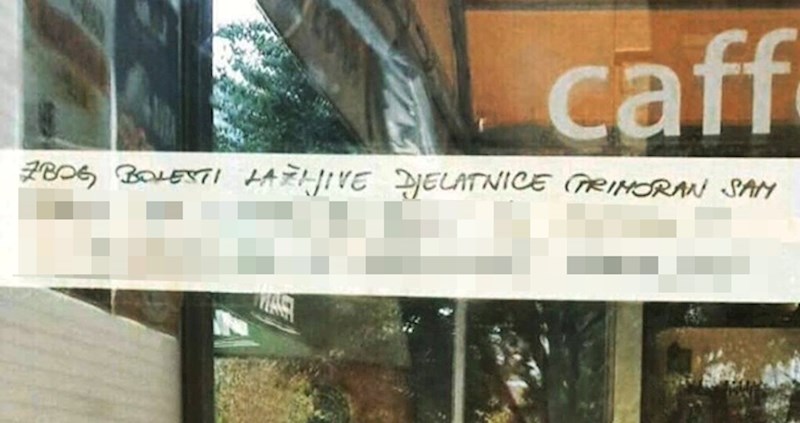 Konobar iz Dalmacije napisao je iskrenu obavijest koja je nasmijala goste