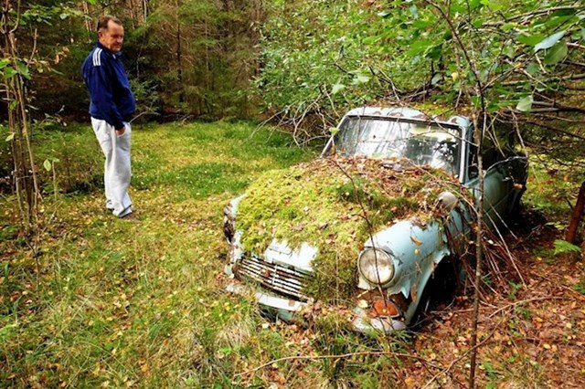"Odveo sam oca na mjesto gdje je ostavio svoj stari auto prije 40 godina."