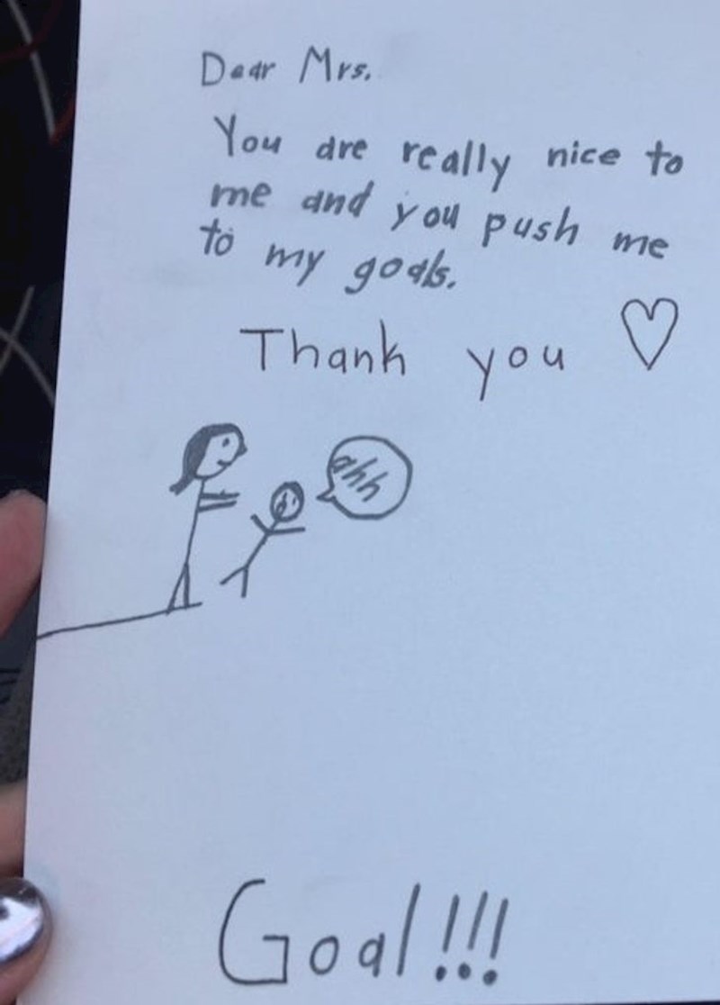 Dijete je učiteljici napisalo zanimljivo poruku...