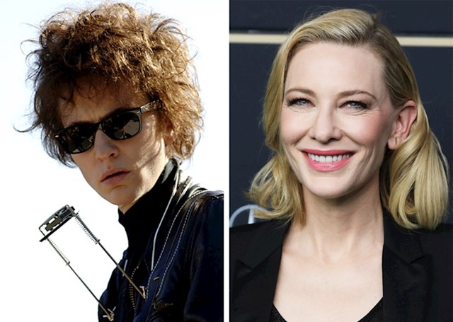 Cate Blanchett kao Bob Dylan u filmu "Nema me" (2007)