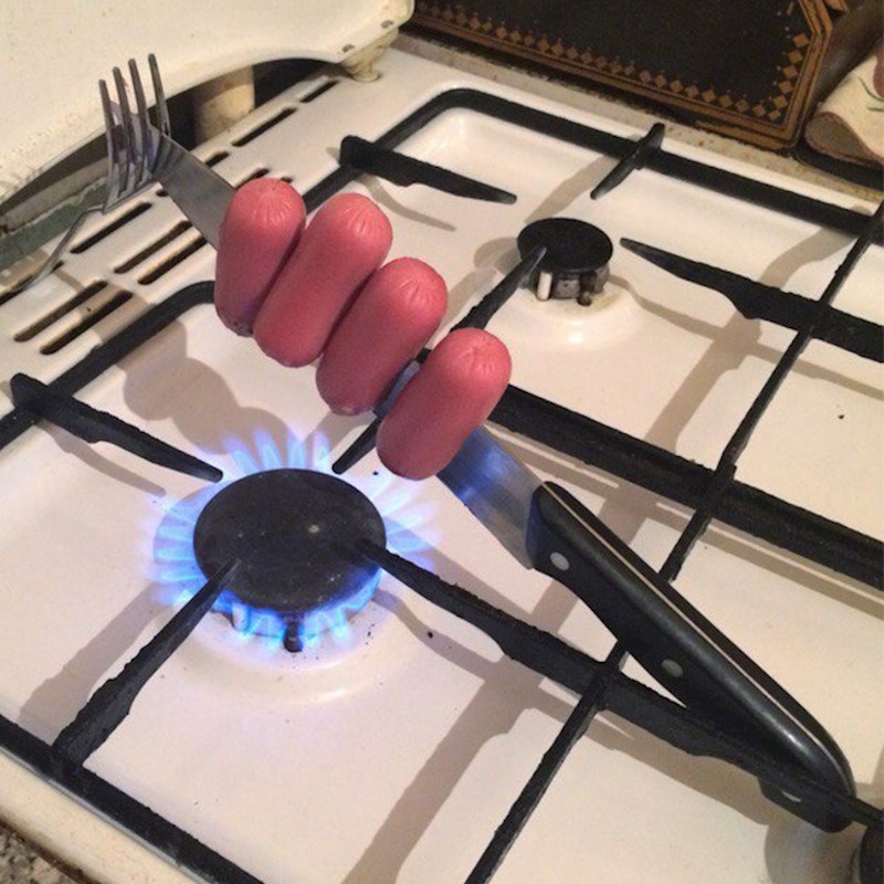 Kako pripremiti hrenovčice bez lonca ili tave