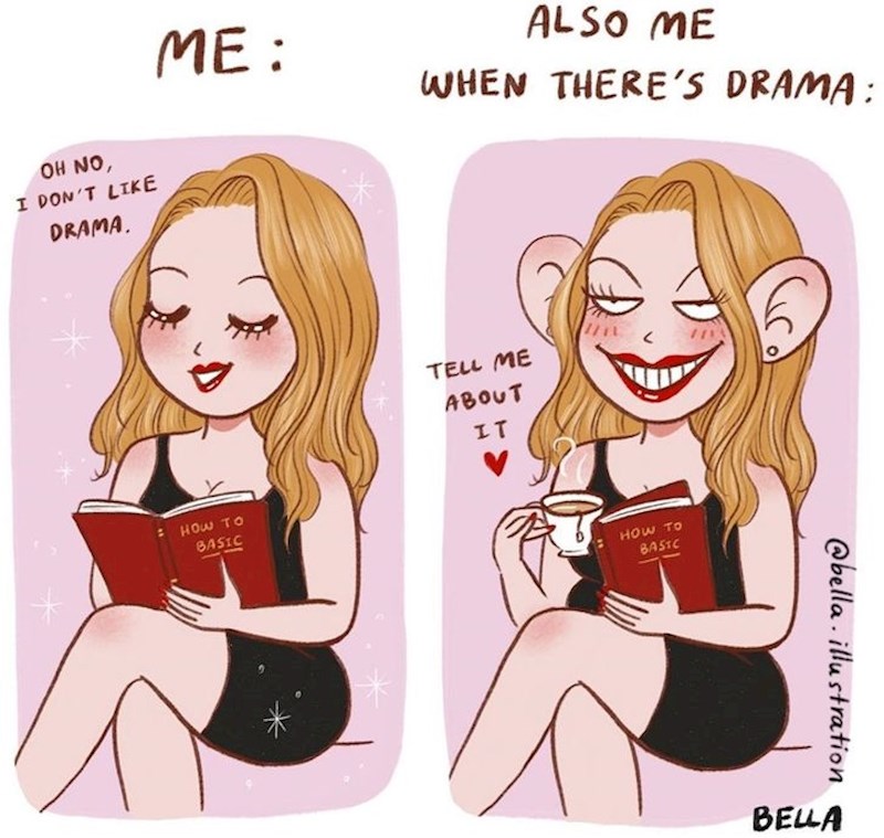 Uvijek raspoložena za drame