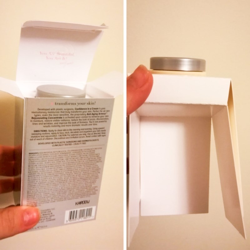 Kupila je kremu za hidrataciju kože. Evo što je bilo unutra.