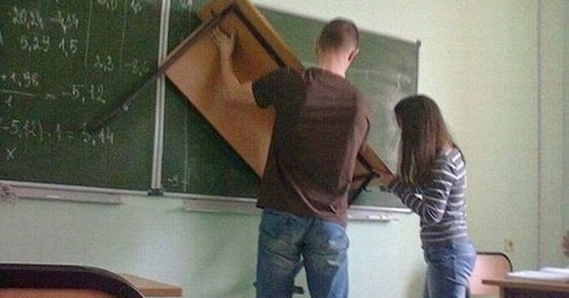 Ono kada nemaš veliko ravnalo za ploču...