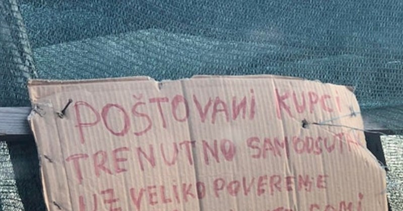 Prodavač lubenica ostavio je poruku i svojom odlukom iznenadio kupce