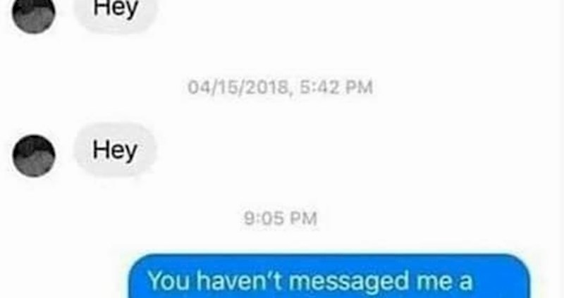 Čudak joj se godinama javljao istom porukom, a onda je prestao. Evo kako je odgovorio na njeno pitanje