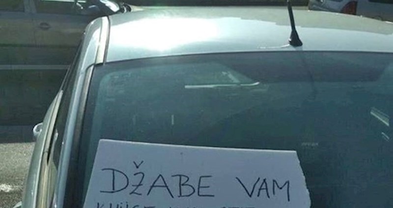 Saznali su što se dogodi kad u Hrvatskoj parkiraš na krivom mjestu, evo kakva ih je poruka dočekala