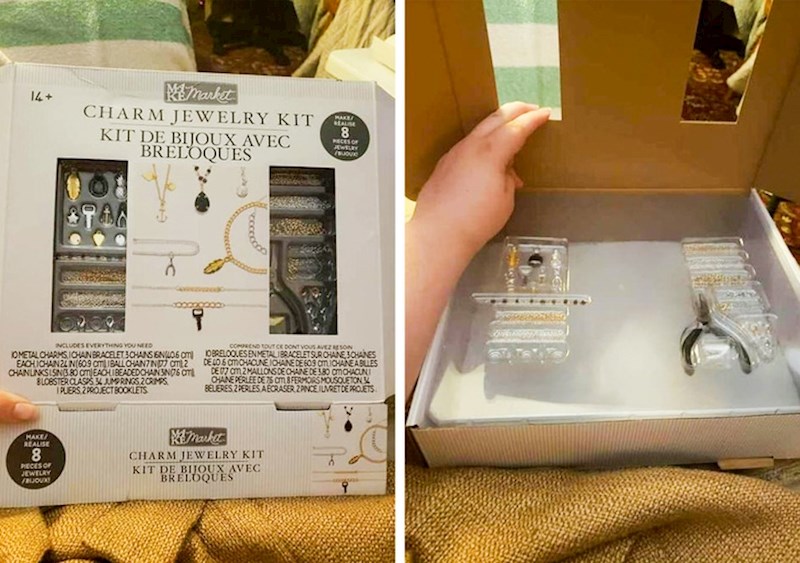 Kupili su veliku kutiju s opremom za izradu nakita. Pogledajte što je bilo unutra.
