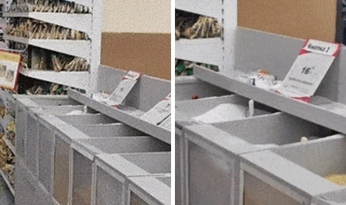 Kupac je u supermarketu ugledao prizor zbog kojeg je vjerojatno odustao od kupnje