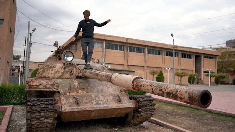 Penjao se i po tenkovima koji se više ne koriste.