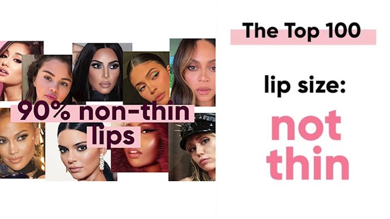 Ne previše tanke usne